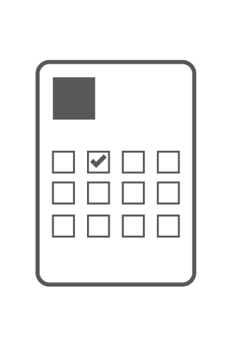Appointment card icon