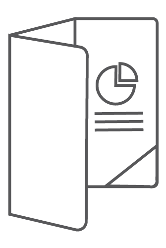 Presentation folders icon